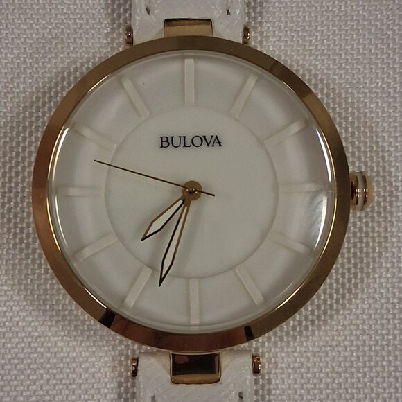 Bulova Women’s 97L140 Round Stainless Steel Watch – 38mm main image 5